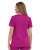 Damska bluza medyczna w kolorze purpurowym