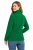 Bluza polarowa damska polar zapinany na zamek zielony widok z tyłu.png