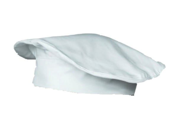 Bonnette blanche de chef de cuisine