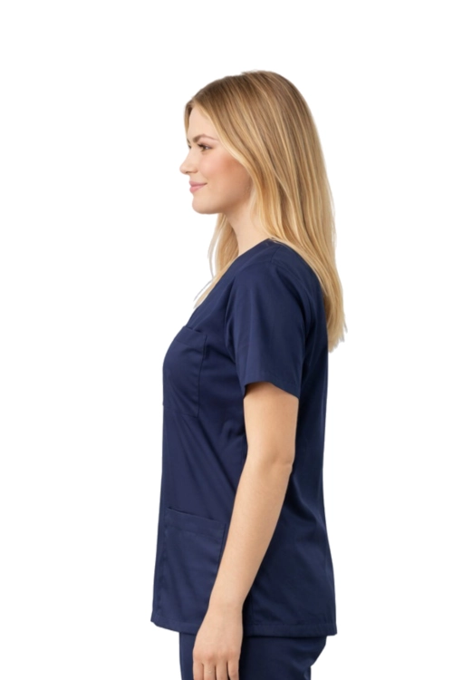 FLEX granatowa bluza chirurgiczna damska
