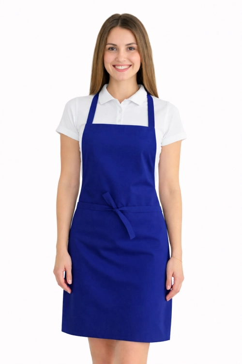 Fartuszek do kuchni dla gastronomii kolor chabrowy.png