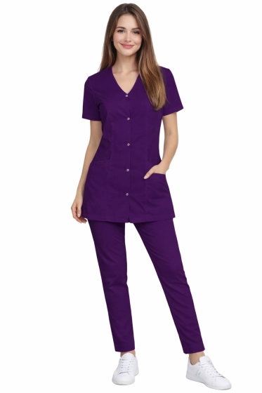 Ensemble médical / cosmétique pour femmes CASUAL PREMIUM violet