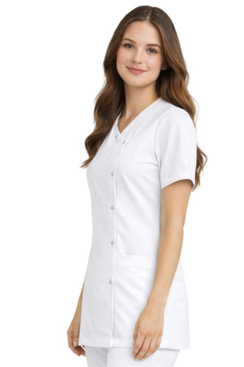 Damski żakiet medyczny BASIC PREMIUM krótki rękaw