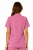 Brudny róż damska bluza medyczna ze stójką  BASIC PREMIUM_tył.png