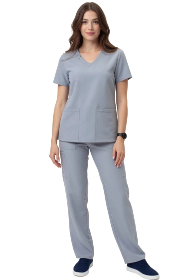 Ensemble médical pour femmes gris Cherokee Originals Ultra PROTX2®