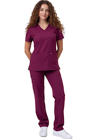 Ensemble médical pour femmes cerise Cherokee Originals Ultra PROTX2®