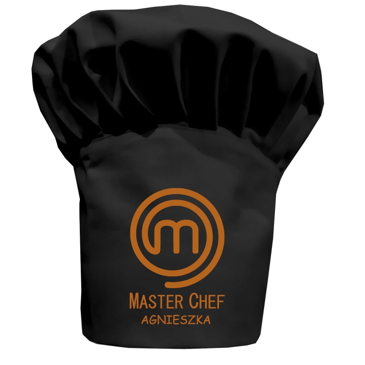 Toque de chef Master Chef avec votre inscription