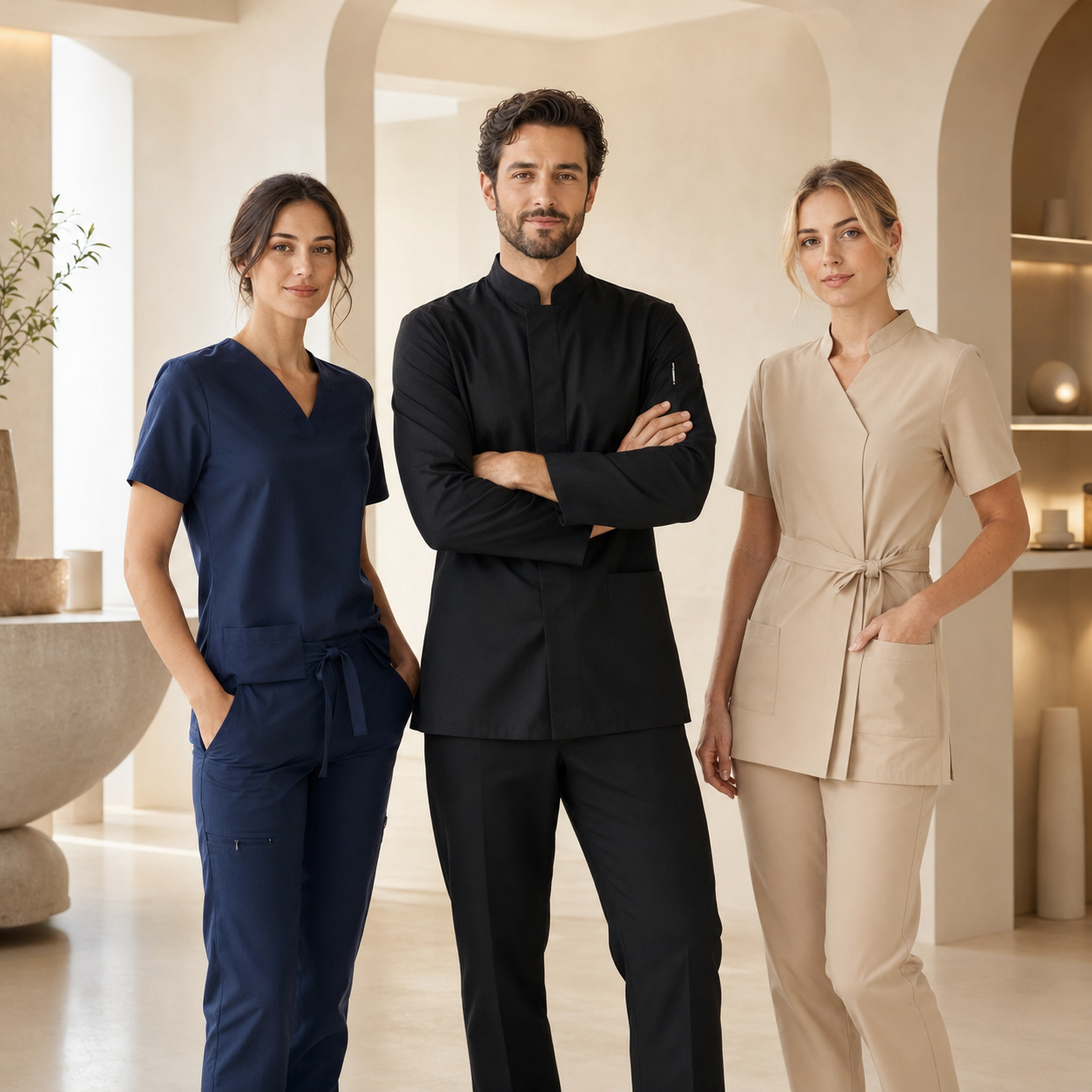 Vêtements professionnels médicaux, de restauration et d'esthétique par ModernBHP