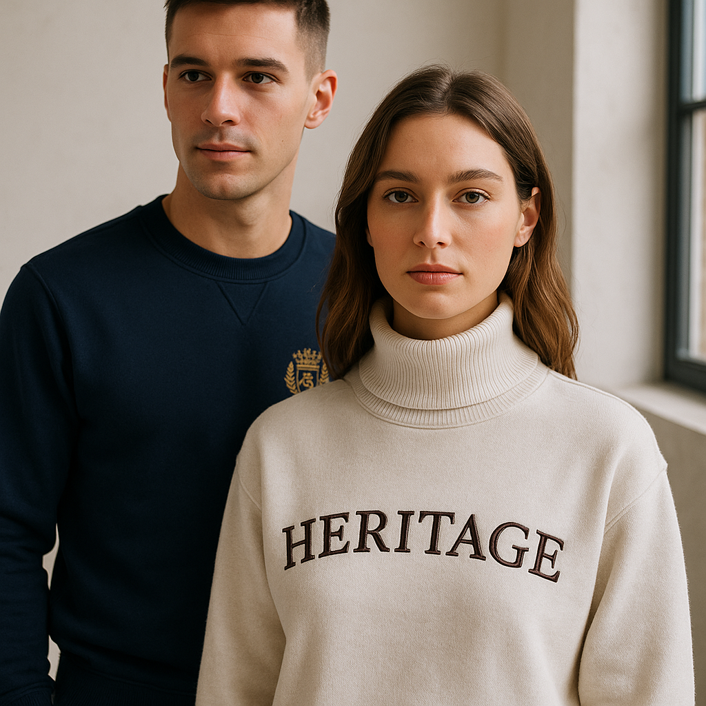 DTF et vêtements haut de gamme : comment réussir une personnalisation élégante sans effet publicitaire