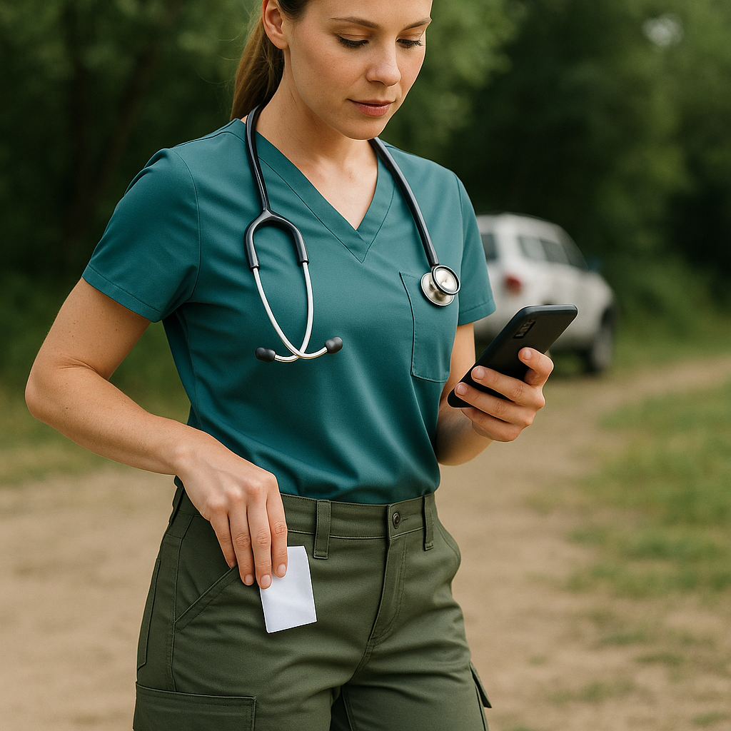 Pantalons médicaux pour le travail sur le terrain : coupe ou poches, que privilégier ?