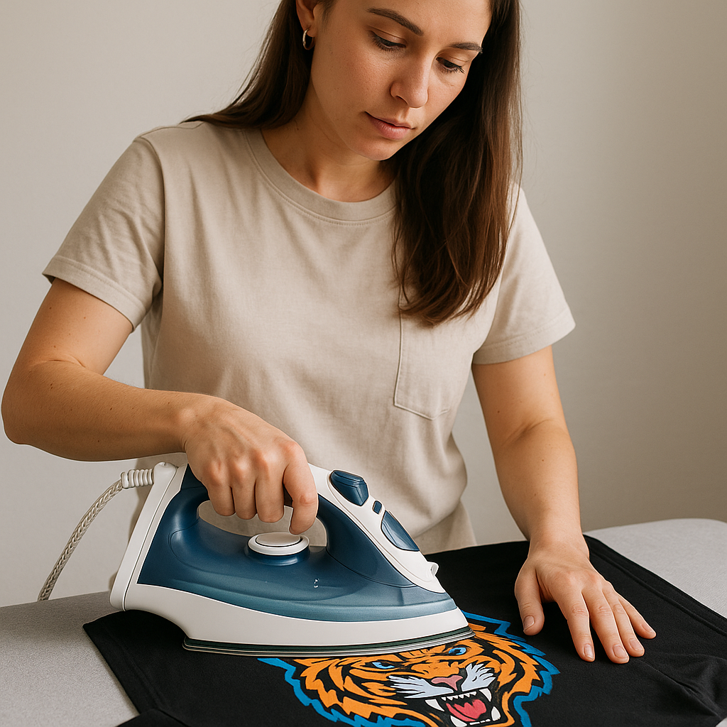 Comment repasser les vêtements avec impression DTF – ce qu'il faut éviter