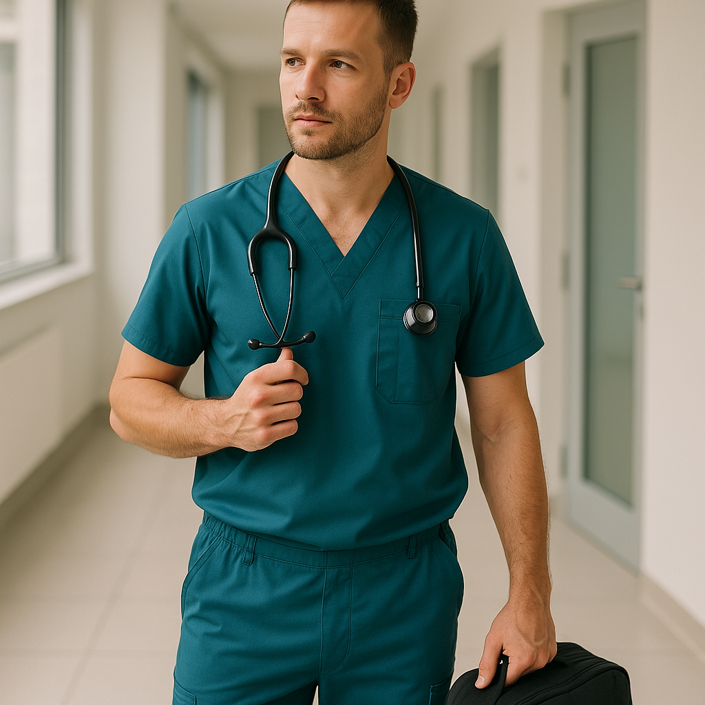 Vêtements médicaux pour aide-soignant : un ensemble pratique pour le service